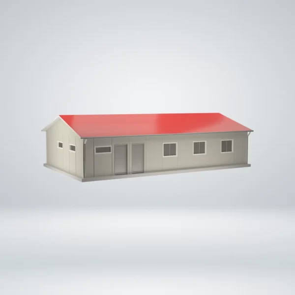 103 m² Prefabrik Yemekhane - Görsel 2