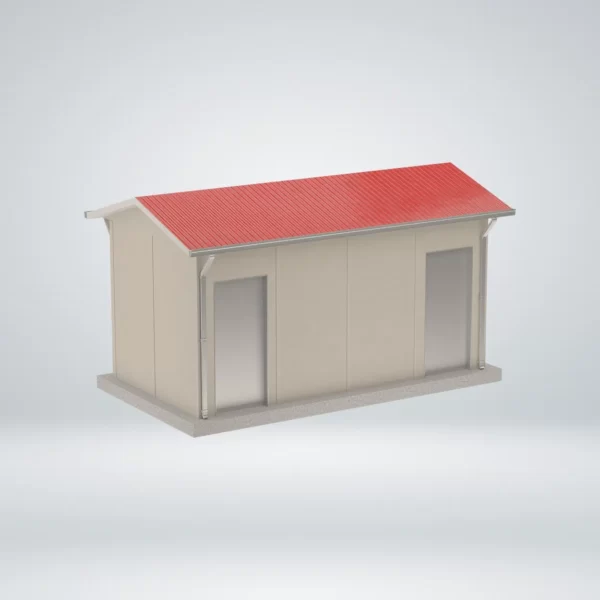 12 M² Prefabrik WC & Duş - Görsel 2