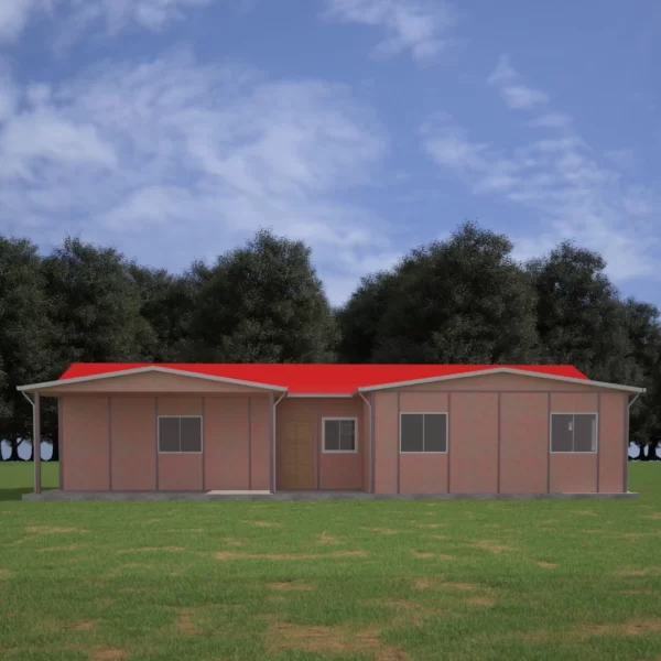 120 M² Tek Katlı Prefabrik Ev - Görsel 2