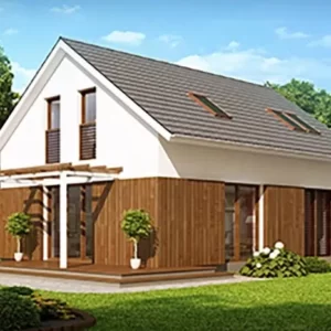 136 M² Çift Katlı Hafif Çelik Yapı