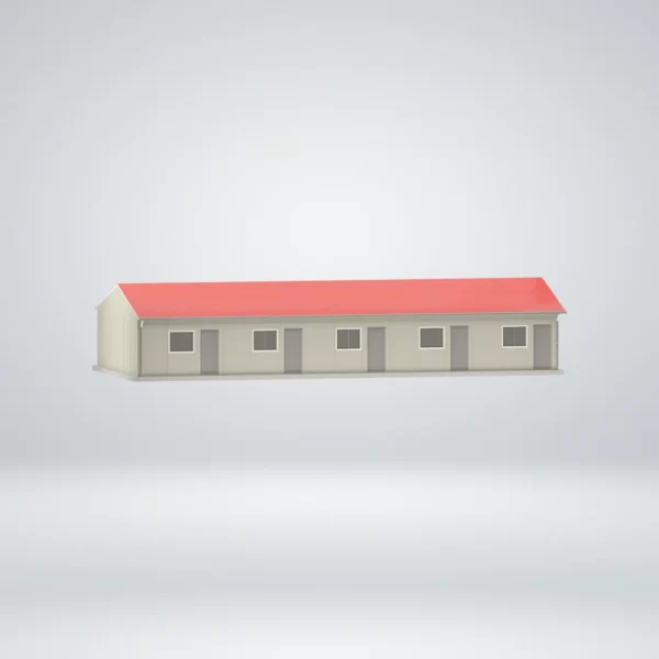 147 m² Prefabrik Yatakhane - Görsel 2