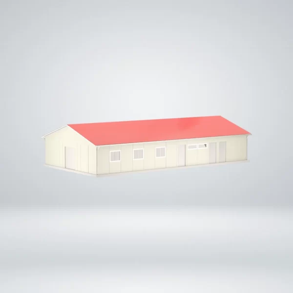 159 m² Prefabrik Yemekhane - Görsel 2