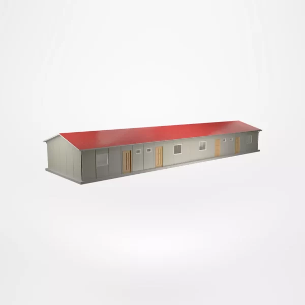 164 m² Prefabrik Acil Afet Binası - Görsel 2