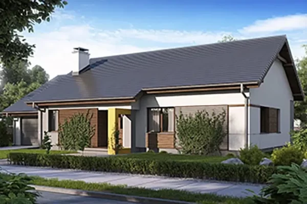 169 M² Tek Katlı Hafif Çelik Yapı