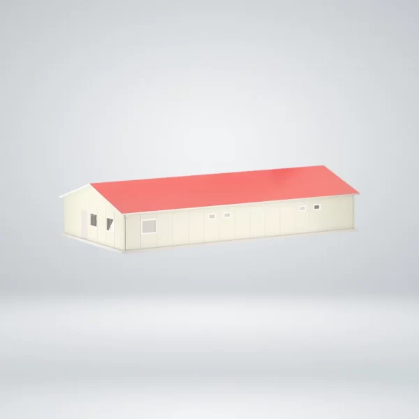 170 m² Prefabrik Yatakhane - Görsel 2