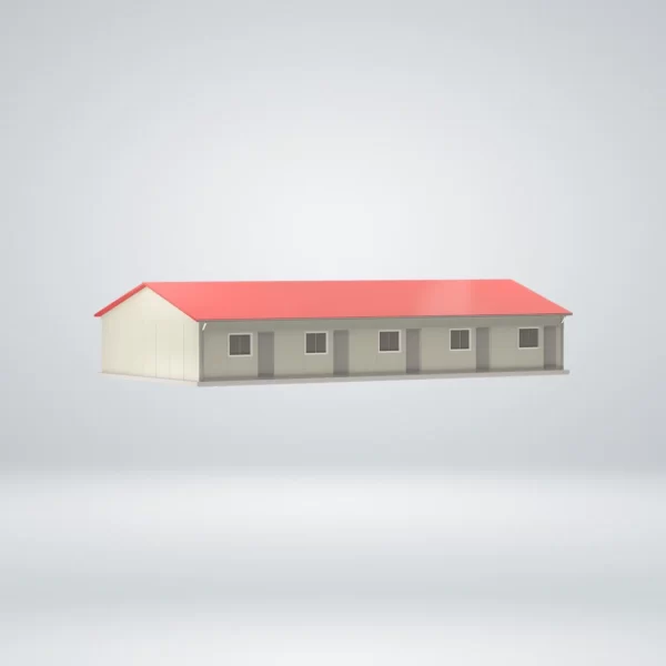 171 m² Prefabrik Yatakhane - Görsel 2