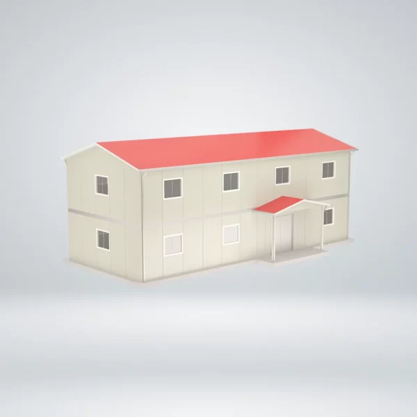 195 m² Prefabrik Dubleks Ofis - Görsel 2