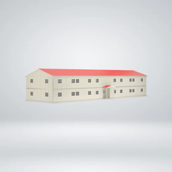 579 m² Prefabrik Dubleks Ofis - Görsel 2