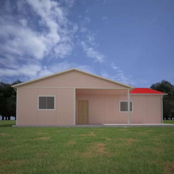 93 M² Tek Katlı Prefabrik Ev - Görsel 2